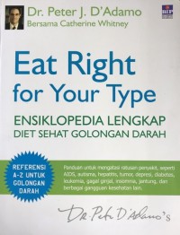 Image of Ensiklopedia lengkap diet sehat golongan darah